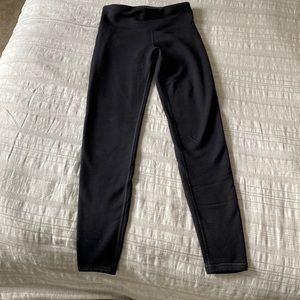 Athleta leggings fleece interior